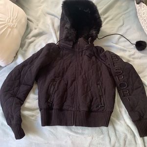 BEBE SPORT faux fur jacket